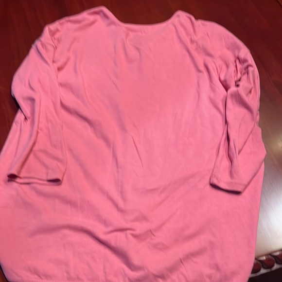 Jjill Long Sleeve Embroidered Front Peasant Top. XS. Cotton/modal . EUC - Picture 6 of 6